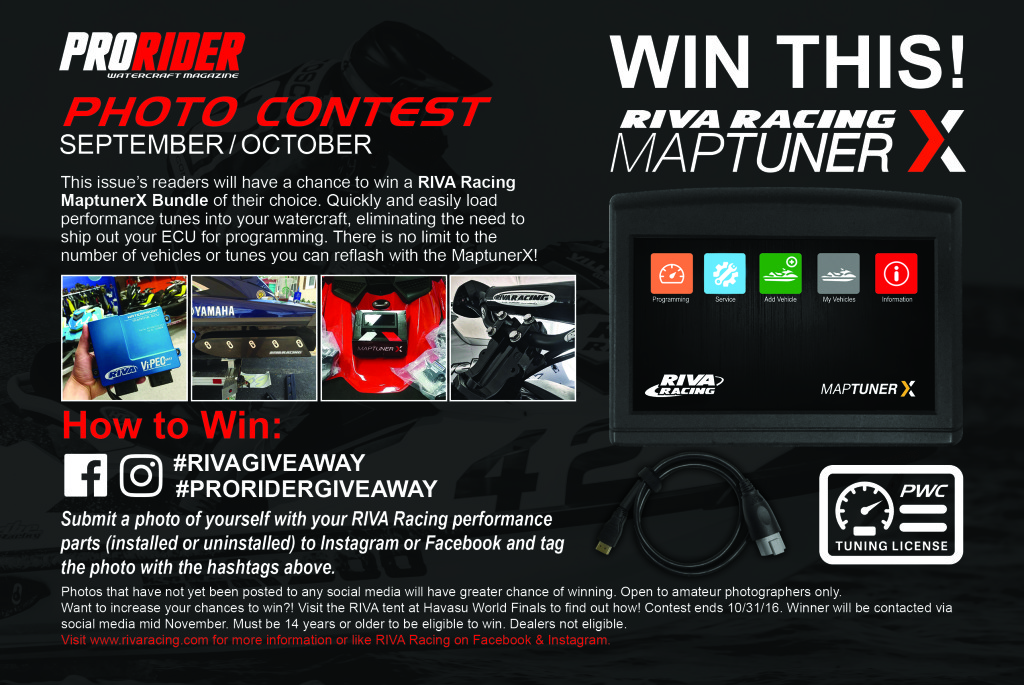Win this gear giveaway contest riva sept oct 2016