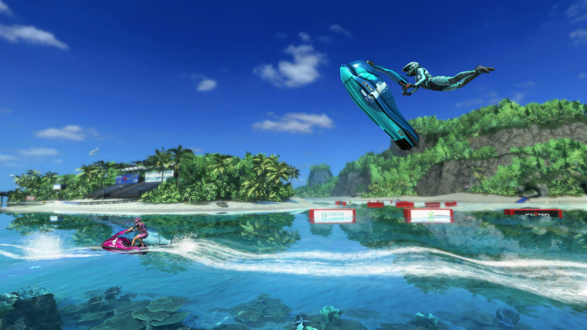 Aqua Moto Racing Utopia - Conferindo o Game no Xbox One 